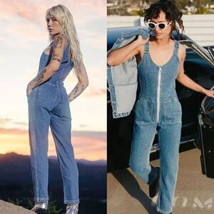 Atwyld Vandace Denim Jumpsuit XXL NWT